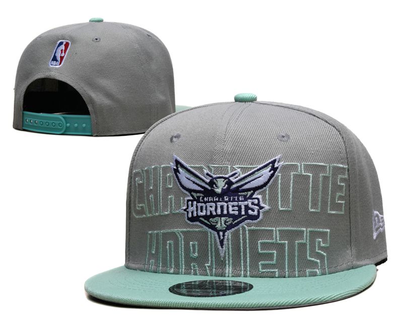 2023 NBA Charlotte Hornets Hat TX 20230906->nba hats->Sports Caps